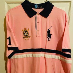 Pink and Blue Ralph Lauren Polo